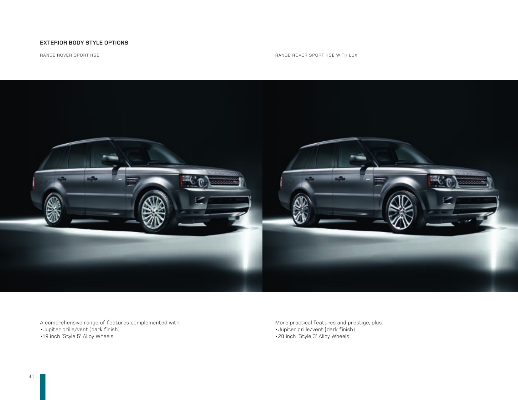 2011 Range Rover Sport Brochure Page 38